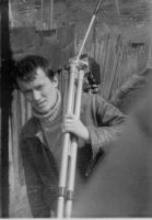 П. Печенкин, съемка фильма «Весна», 1984